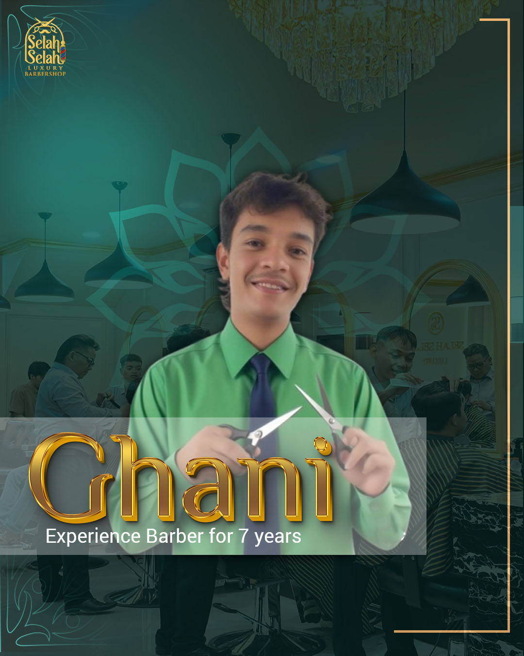 Selah selah barbershop - ghani
