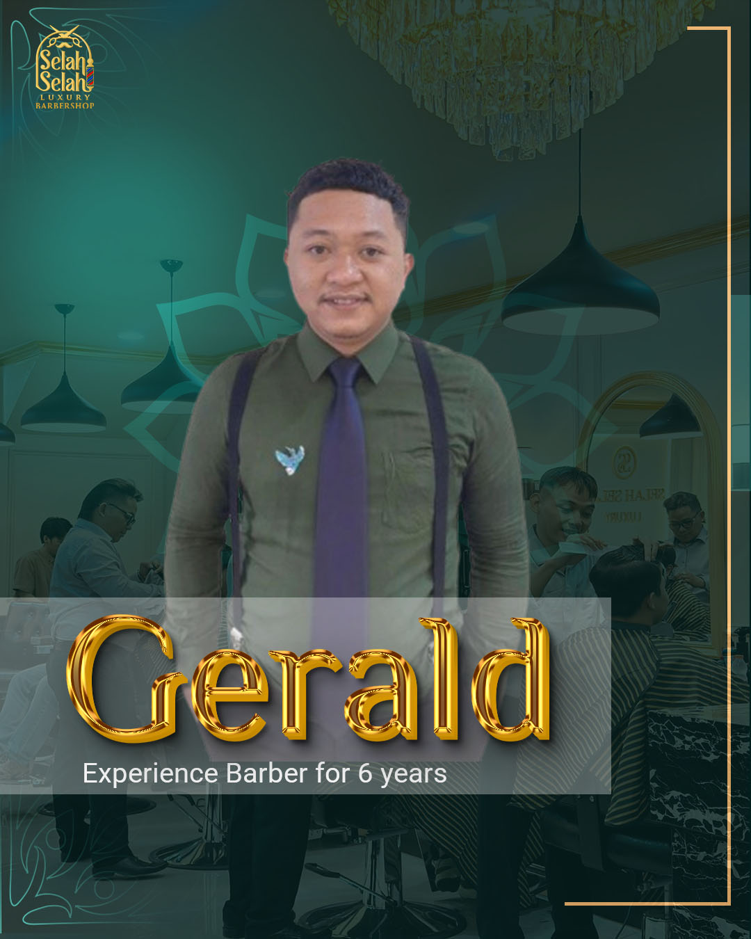 Selah selah barbershop - gerald